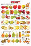 Fruit Chart - 1 : Reference Educational Wall Chart By Dreamland Publications 9788184516623