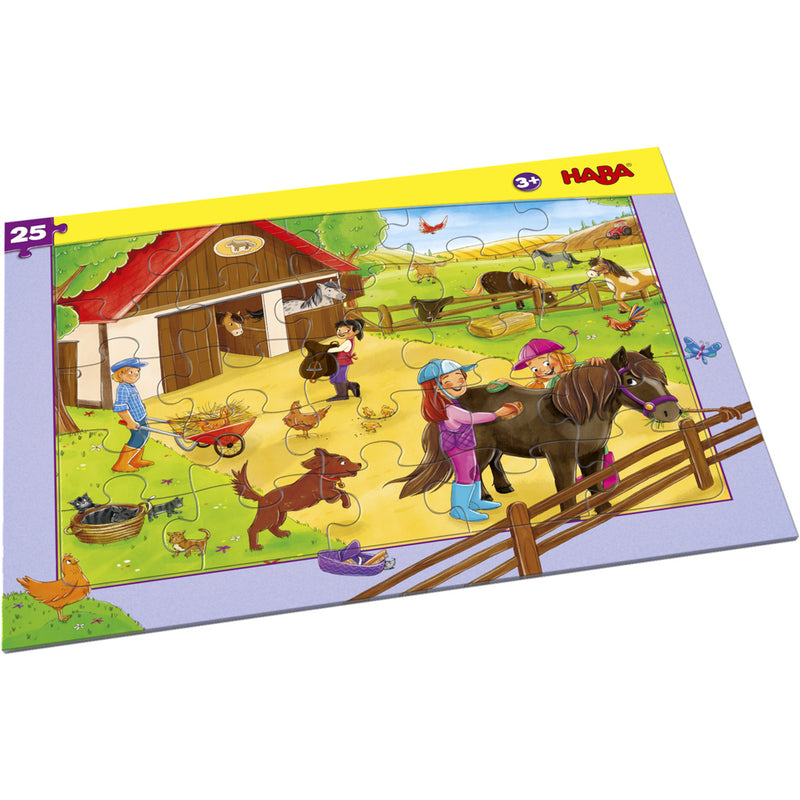 Frame Puzzle Horse Farm