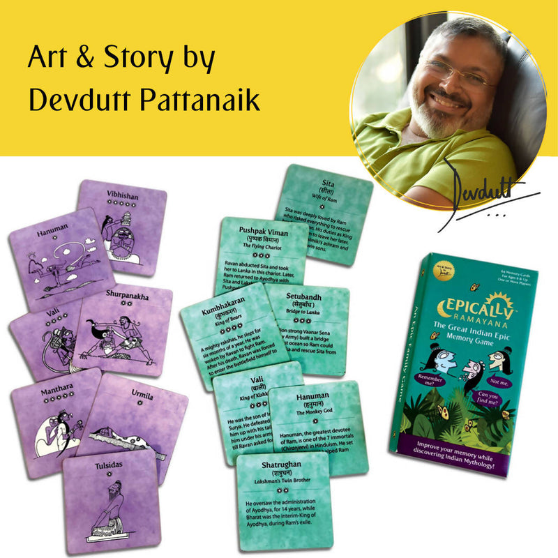 Epically Ramayana Memory Matching Game for Kids | Set of 2