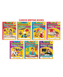 Cursive Writing Book - Pack (7 Titles) : Early Learning Children Book By Dreamland Publications 9788184518214