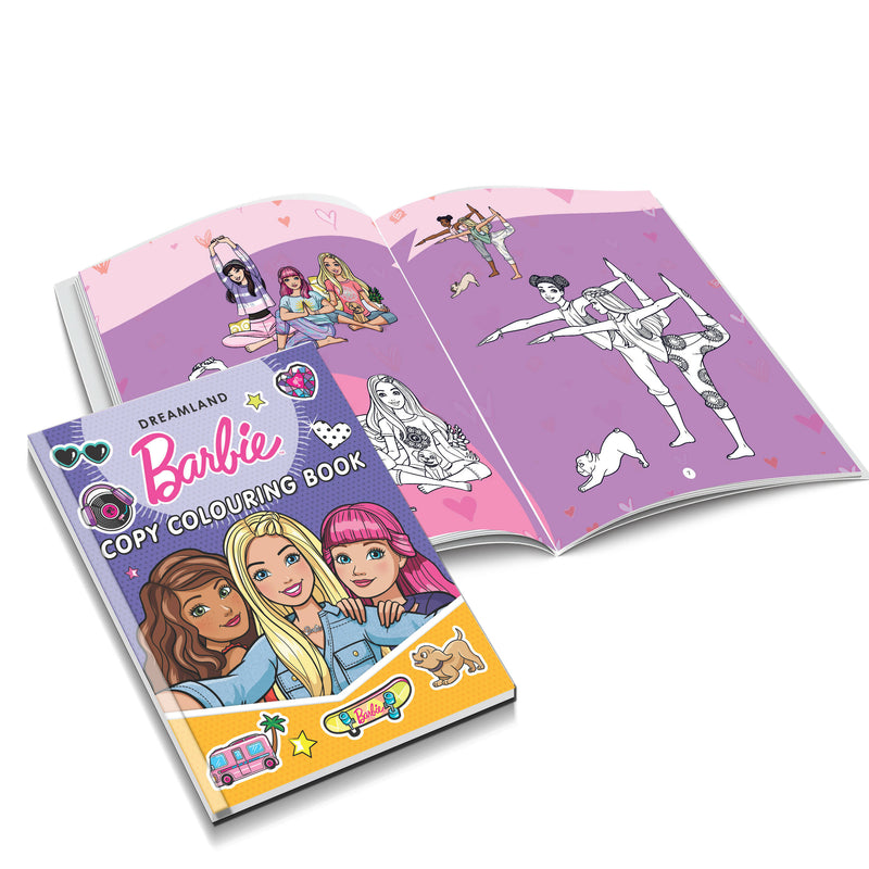 Barbie Copy Colouring Books Pack (A Pack of 4 Books)