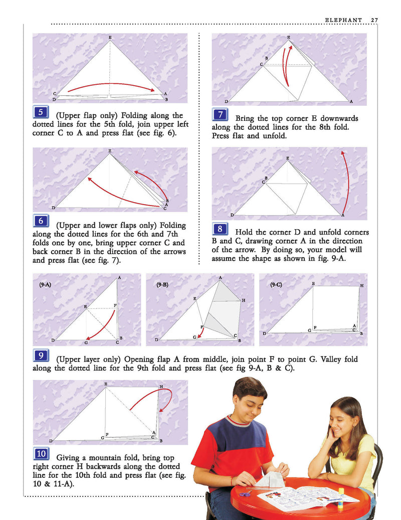 Paper Folding Part 5 : Interactive & Activity Children Book by Dreamland Publications 9781730158308