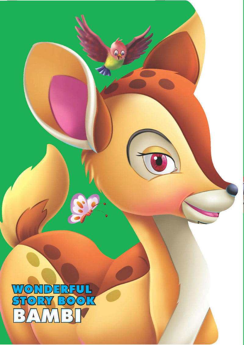 Wonderful Story Board book- Bambi : Story Books Children Book By Dreamland Publications 9789350892688