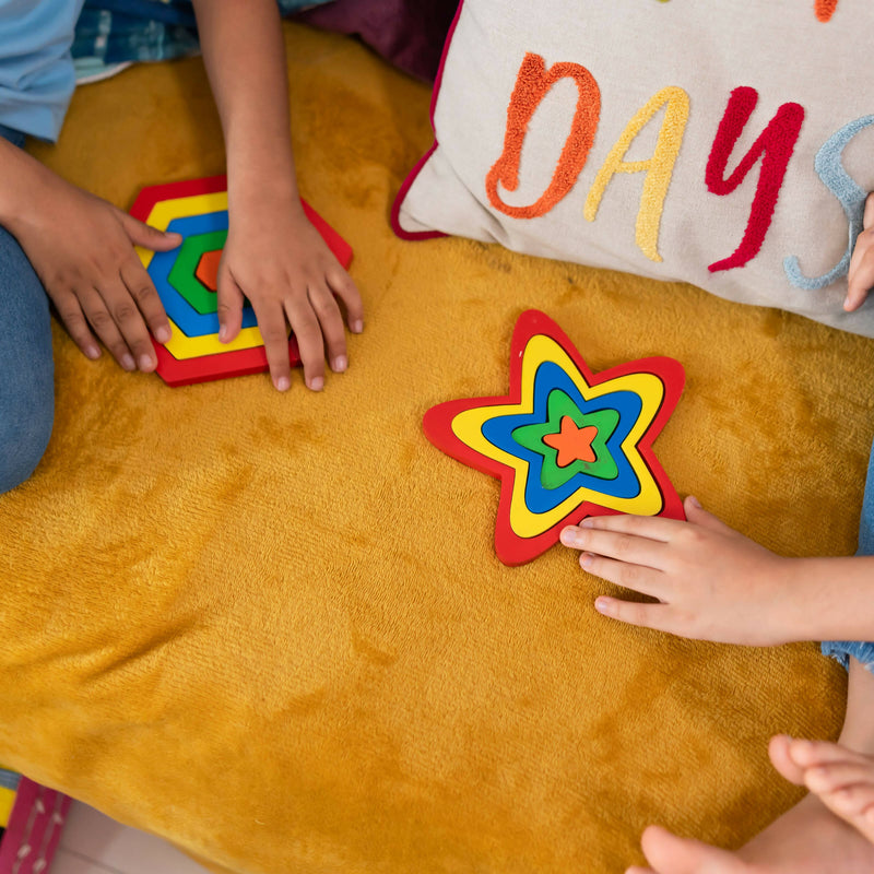 Star Puzzle - Size and Shape Sorter