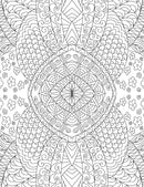 Patterns- Colouring Book for Adults : Colouring Books for Peace and Relaxation Children Book By Dreamland Publications 9789387177062