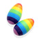 Rainbow Wooden Egg Shaker | Rattle -Set of 2 (0+ Years)