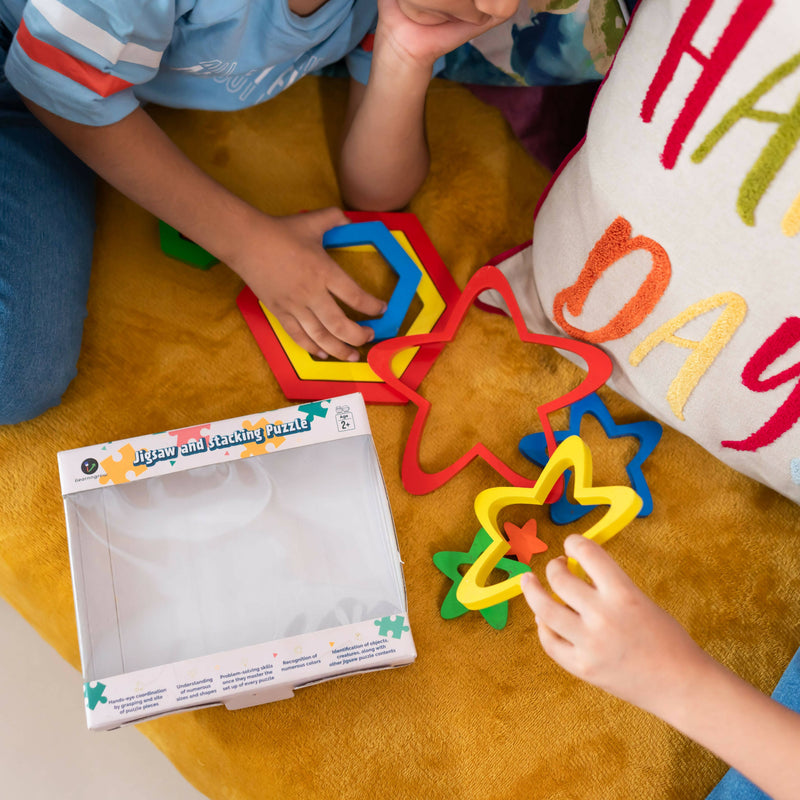 Star Puzzle - Size and Shape Sorter