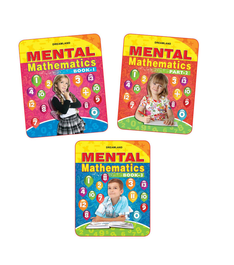 JoGenii　(Set　,Book　Mental　1,2,3)　Dreamland　Mathematics　-2　Publications