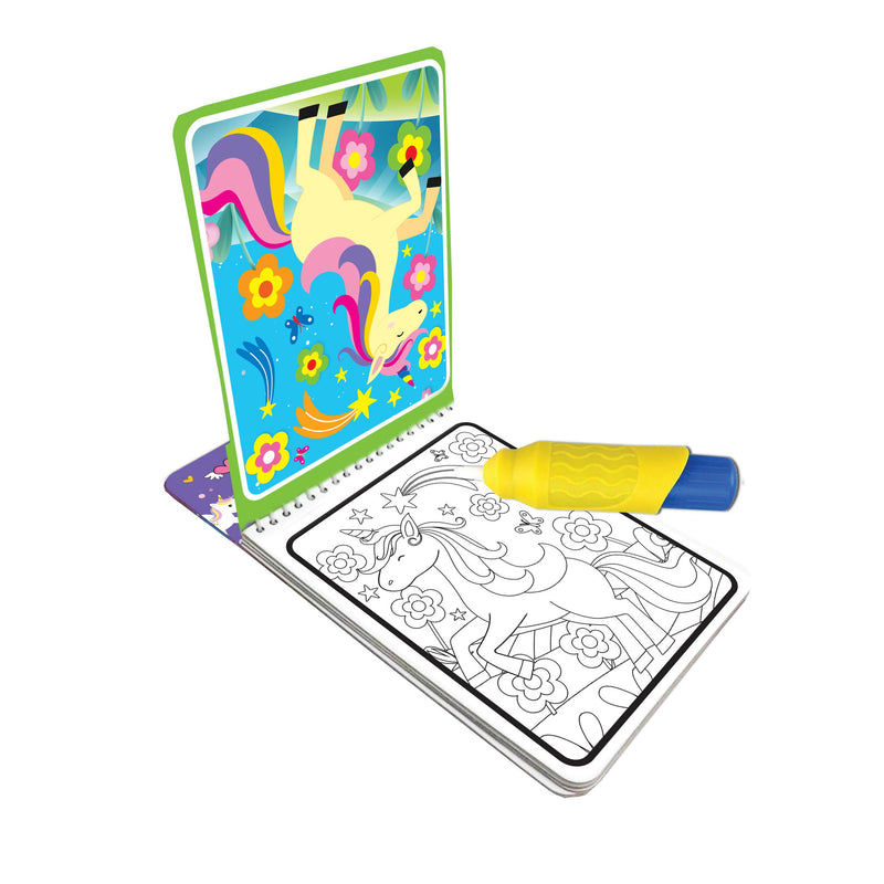 Water Magic Unicorn- With Water Pen - Use over and over again : Children Drawing, Painting & Colouring by Dreamland Publications