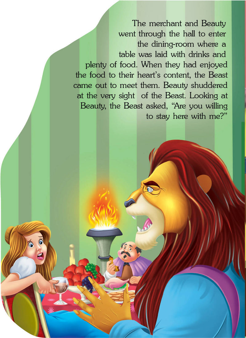 Wonderful Story Board book- Beauty & The Beast : Story books Children Book By Dreamland Publications 9789350897621