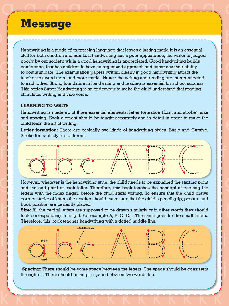 Canadian Handwriting Book A - Grade 1 – The Resource Centre