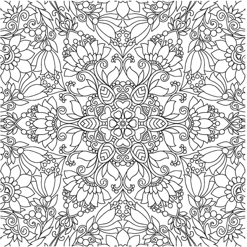 Refreshing Mandala - Colouring Book for Adults Book 3 : Colouring Books for Peace and Relaxation Children Book By Dreamland Publications 9789350899175
