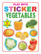 Play With Sticker - Vegetables : Early Learning Children Book By Dreamland Publications