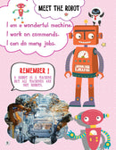 Introduction to Robotics with Activities : Early Learning Children Book By Dreamland Publications 9789388416610