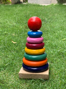 Wooden Rainbow Stacker