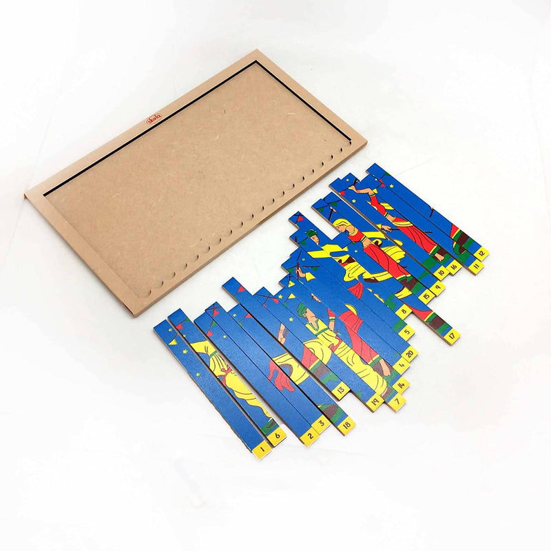 Sequencing Puzzle Dandiya