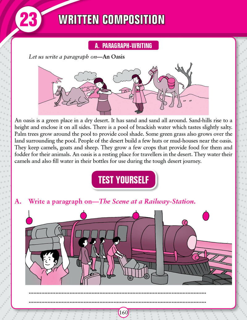 Graded English Grammar Part 8 : School Textbooks Children Book By Dreamland Publications