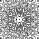 Refreshing Mandala - Colouring Book for Adults Book 3 : Colouring Books for Peace and Relaxation Children Book By Dreamland Publications 9789350899175