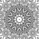 Refreshing Mandala - Colouring Book for Adults Book 3 : Colouring Books for Peace and Relaxation Children Book By Dreamland Publications 9789350899175