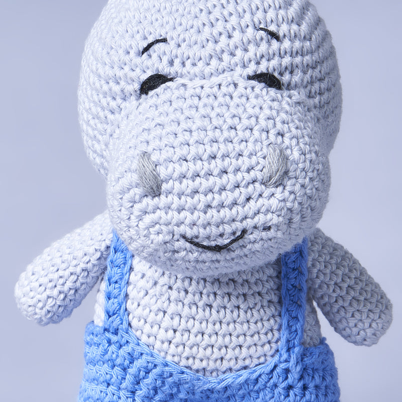 Svecha Toys: Blippo Hippo crochet toy