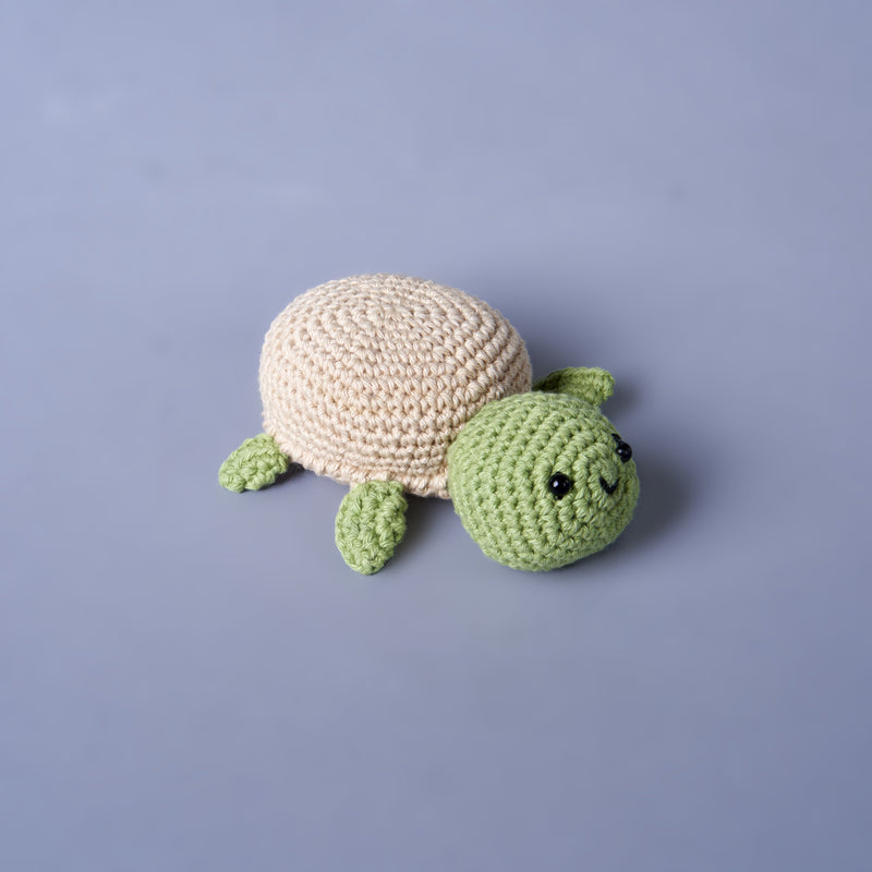 Svecha Toys: Flippy turtle teether and rattle combo