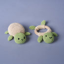 Svecha Toys: Flippy turtle teether and rattle combo