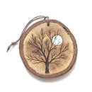 Toyroom Wooden Tree slices with a hole