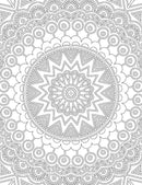 Mandala- Colouring Book for Adults : Colouring Books for Peace and Relaxation Children Book By Dreamland Publications 9789387177017