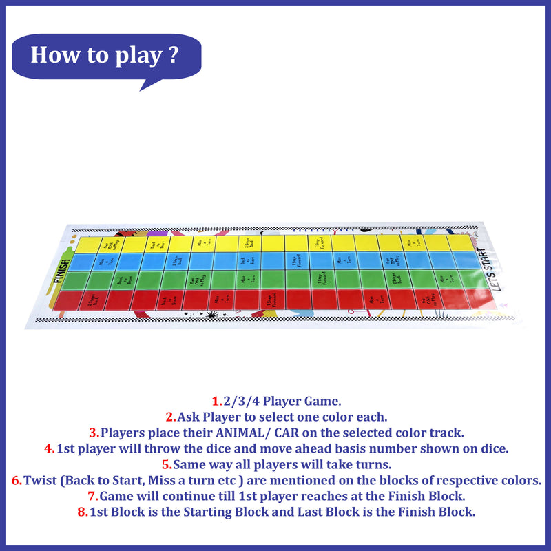 Racetrack- pretend play for Car Racers