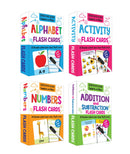 Flash Cards Pack- Alphabet, Numbers, Addition and Subtraction, Activity, 120 Flash Cards with Free Pen : Early Learning Children Book by Dreamland Publications