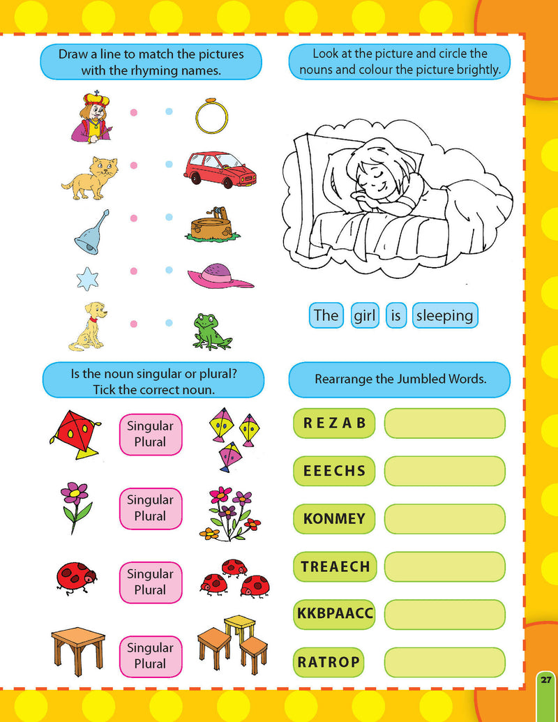 365 English Activity : Interactive & Activity Children Book By Dreamland