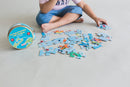 CocoMoco Kids Around the World Map Puzzles Combo Pack for 2-6 year olds