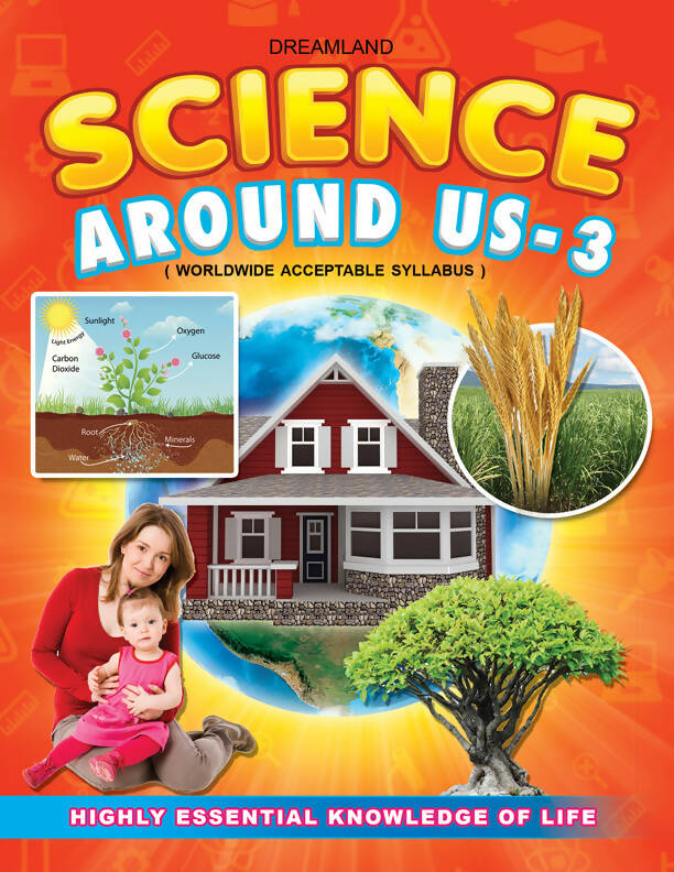 Science Around Us - 3 : School Textbooks Children Book By Dreamland Publications 9781730125126