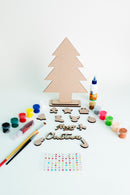 Deck Up Your Own Christmas Tree / DIY Wooden Christmas Tree