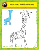 Sticker Activity Book - Jungle Animals : Interactive & Activity Children Book By Dreamland Publications 9789350896792