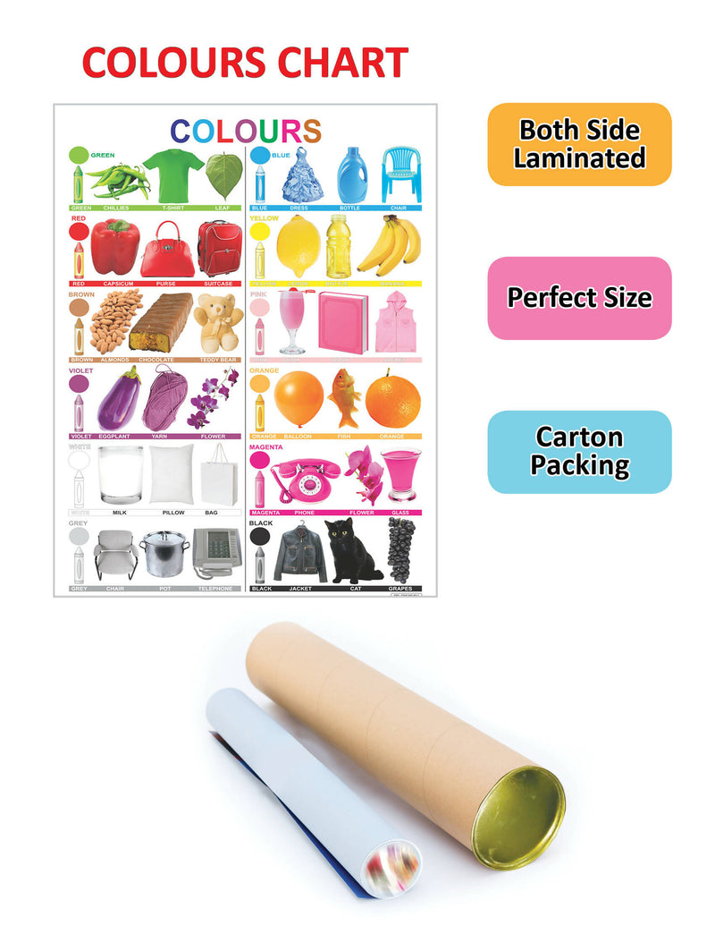 Colours : Reference Children Book By Dreamland Publications