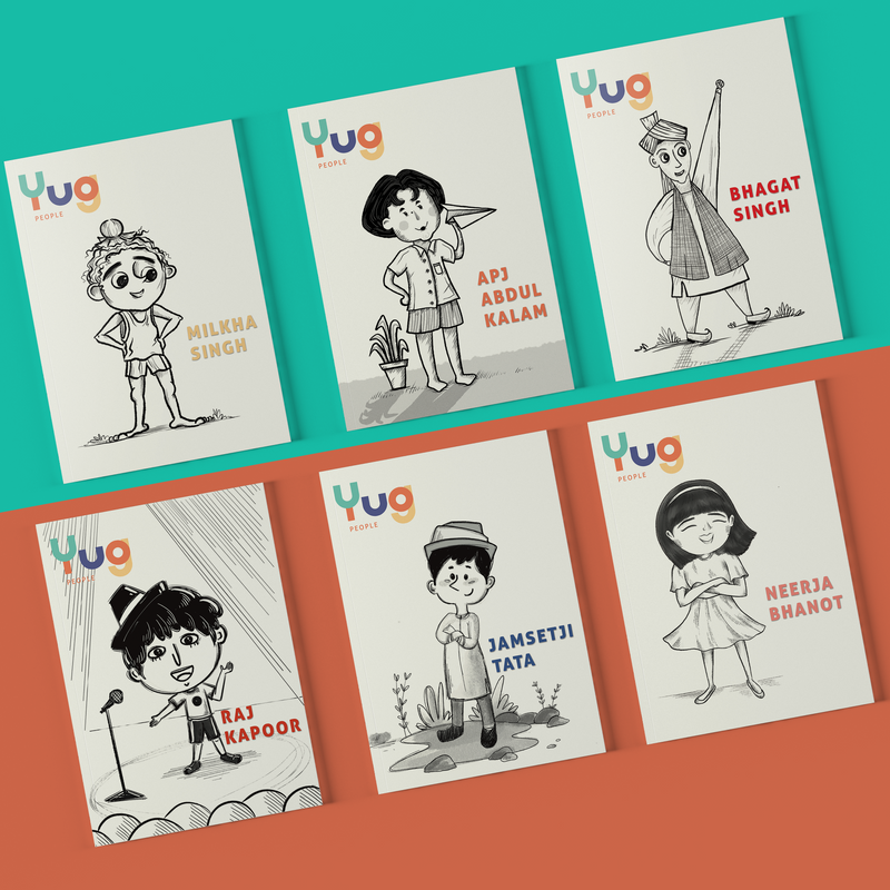 Bundle Set of 6 Books | Famous Indian Personalities