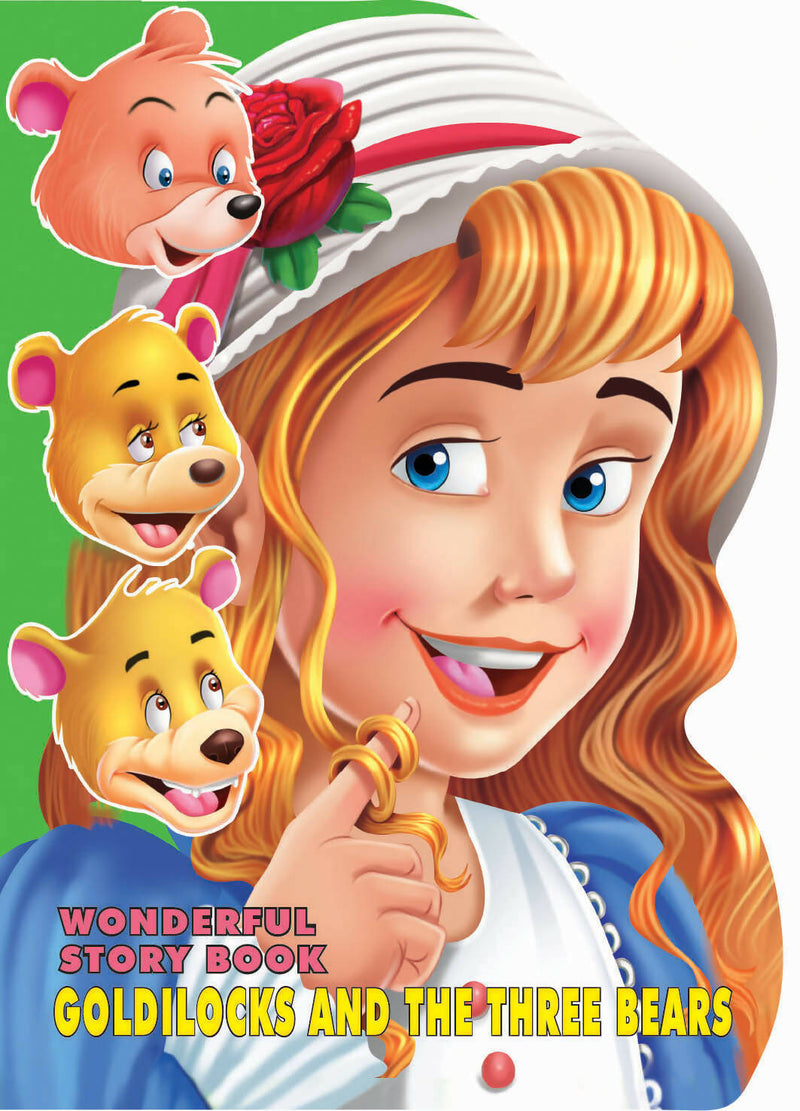 Wonderful Story Board book- Goldilocks and the three Bears : Story books Children Book By Dreamland Publications