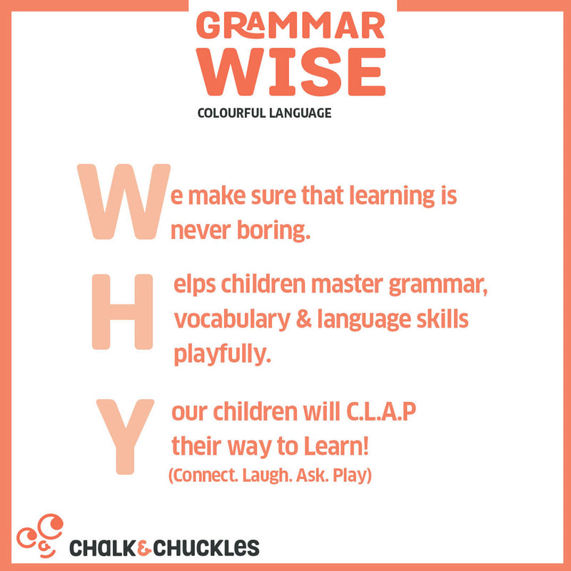 Chalk and Chuckles Grammar Wise - Fun Language Game