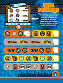 Hot Wheels Activity Book with Stickers : Interactive & Activity Children Book By Dreamland Publications