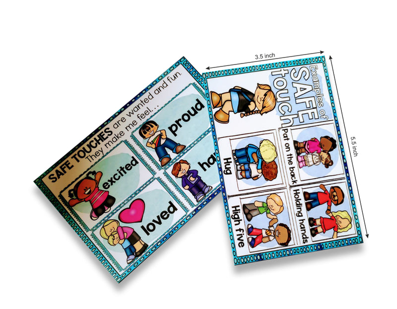 Safe and unsafe touch flashcards