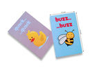 Animals sounds flashcards with collective noun and baby name